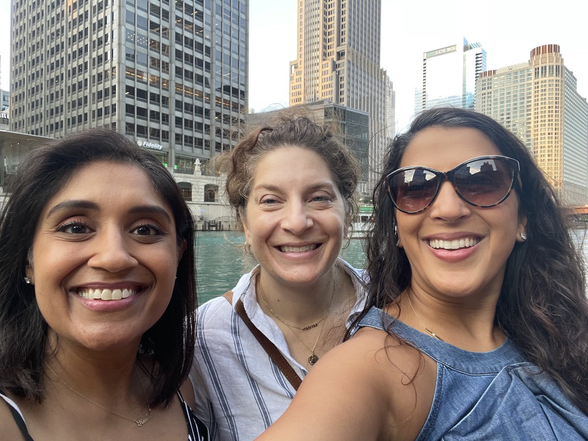 Faculty outing on the Chicago River! #UChicagoAllergy
