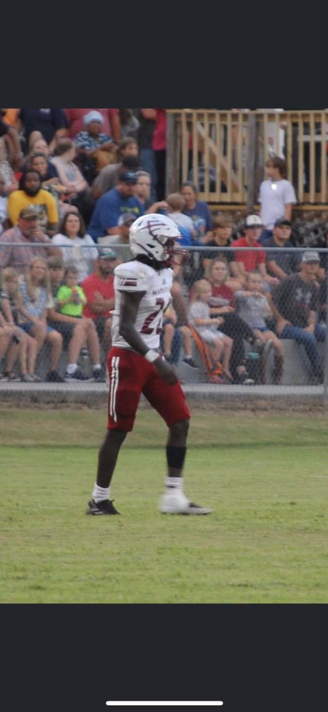 Week 6, running back from Maplesville Al, 49 carries 740 yards number 8 in the state of Alabama, On defense (coner back) 10 tackles, 1 interception and 7 broke ups!! <a href="/CoachBamHardmon/">Coach Bam Hardmon</a> <a href="/Coach_Leach/">Mike Leach</a> <a href="/uwa_football/">West Alabama FB</a> <a href="/UAB_FB/">UAB Football</a> <a href="/JSUFB_Video/">Jacksonville State Football Video</a> <a href="/AlabamaFTBL/">Alabama Football</a> <a href="/BamaStateFB/">Alabama State Football</a> <a href="/TroyTrojansFB/">Troy Trojans Football 8x⚔️</a> <a href="/FAMU_FB/">Florida A&M Football 🏈</a>