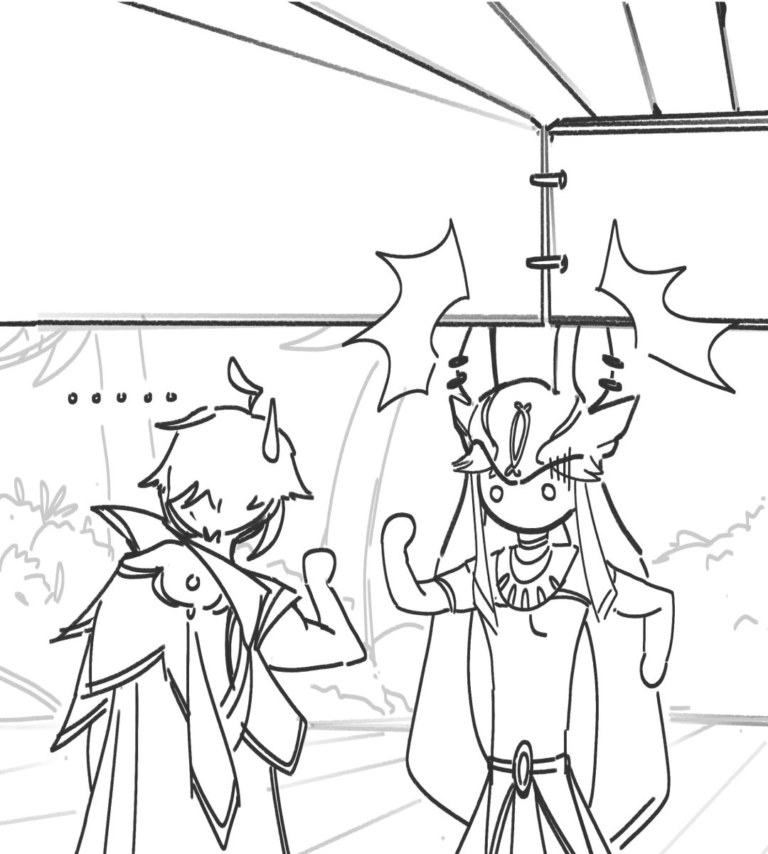 EduLis_edu's tweet photo. If Cyno is tall... https://t.co/AR0r29hQZn