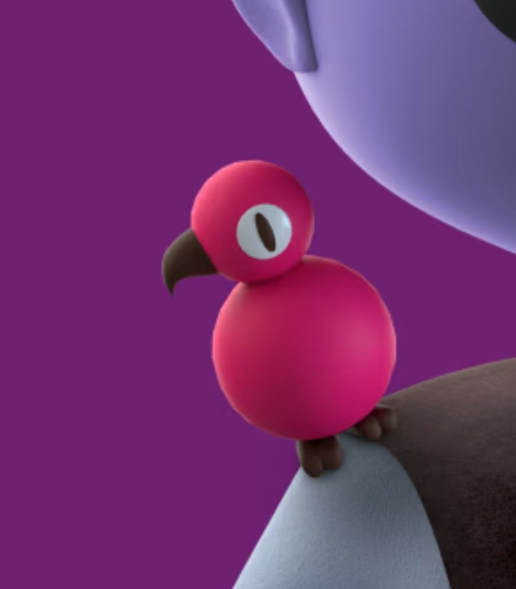 <a href="/PiratesMeta/">Pirates of the Metaverse 🔛 FLOW</a>, When you have a buddy like my red bird "Dilla", you don't need a weapon. You see, this bird will smack the shyt outta' ya for looking at me wrong. I saved his life and he feels hell bent on repaying me. 
That beak can cut granet, I seet him do it. #POTM 🦜🏴‍☠️🖤