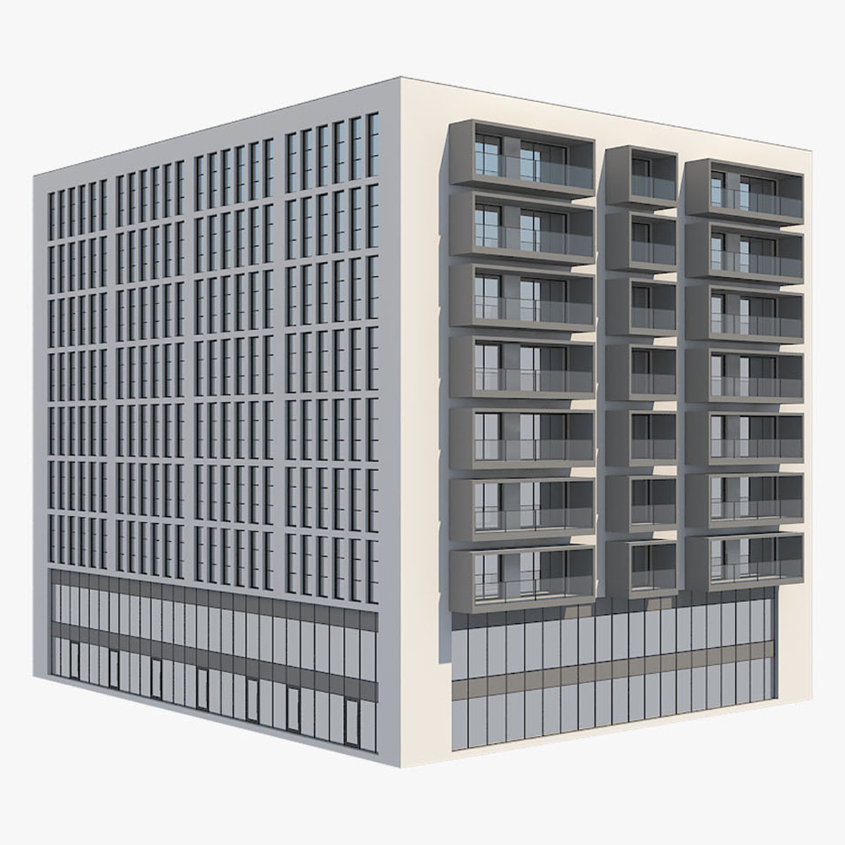 fhstut's tweet photo. Office Building
3d Model_129
Software: 3ds Max, Vray, Photoshop
Portfolio Link:-
https://t.co/LO2aaMX4yD
(design reference from internet)
#architecture #3d #3dsmax #3dmodel #3drenderbot #visualization #design #exterior #facade #fh3d
#fh3d2022 #fh3dmodel #cgtrader https://t.co/S6Nym7Uhdm