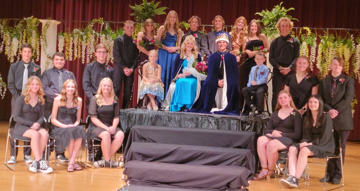 RCTigersAD's tweet image. Congratulations to Queen Ytalya Smith and King Brayden Blatz along with the entire royal court for a great start to RCHS Homecoming Week. Go Tigers!
@wcmpradio @JohnWagnerSport