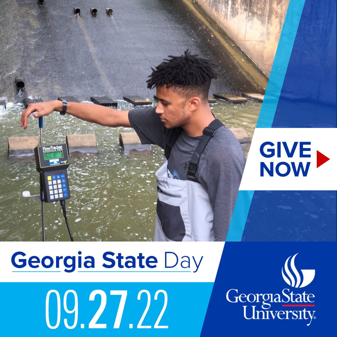 GSUGEOS's tweet photo. Did you know that our department hosts one of the most diverse student populations of any geosciences program across the country? 

Your support will help our students to gain experience through in the field, at conferences, and more! #TheStateDay

https://t.co/iwsyGBeuQw https://t.co/8lYFRUojtN