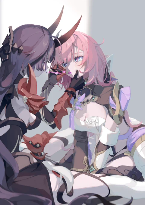 浄罪七雷が口紅になるって聞きました の絵#HonkaiImpact3rd #elymei 