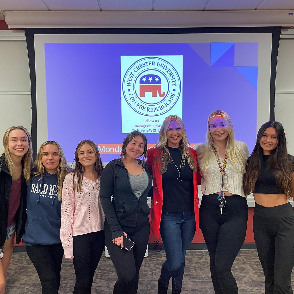 WCUPA_GOP's tweet photo. —- THANK YOU to @Laura_Deth from the @PAConservWomen for your visit to our club tonight! 👏

Heartfelt comments, tough questions, and tasty pizza! 

————————————————
#midterms #ozhive #pacw #redwave #chestercounty https://t.co/M585434MN1
