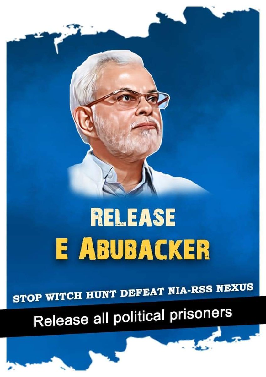 LethueE's tweet photo. STOP WITCH HUNT DEFEAT NIA-RSS NEXUS

RELEASE ALL POLITICAL PRISONERS

#StandwithPopularFront #WeWithPFI #IndiaWithPFI #SupportPFI #StandwithPFI https://t.co/6a6ZM5KDHc https://t.co/ZjW9W99zeb