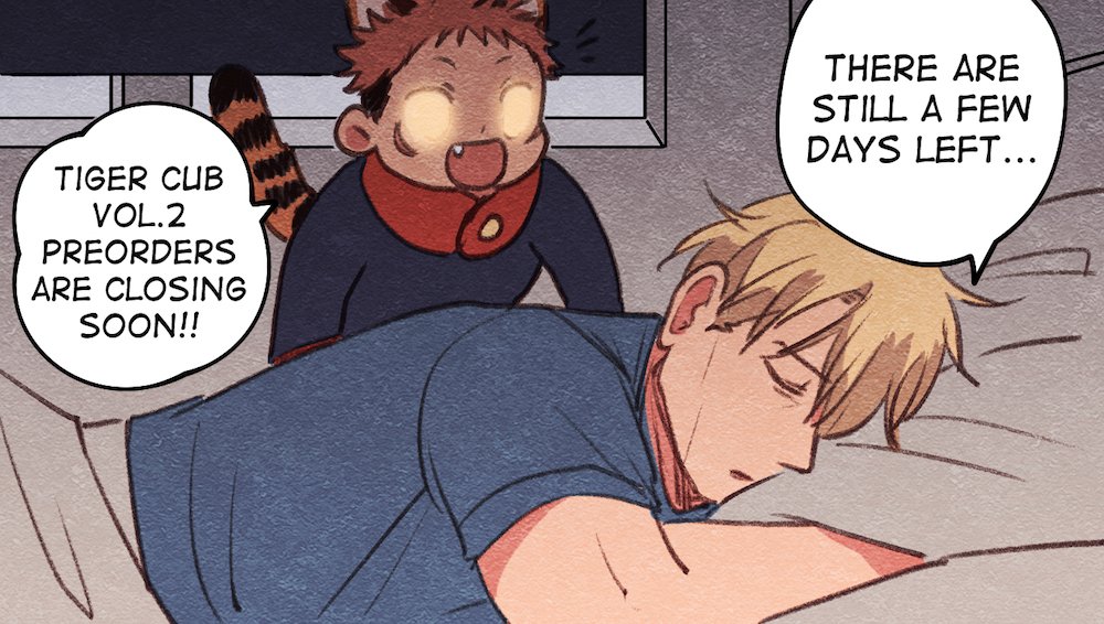 Tiger Cub Vol.2 preorders closing on Sept. 30th!

🇺🇸 US Shop: https://t.co/QDyWklzizY
🌏 Global Shop: https://t.co/7BZkEDI2YF 