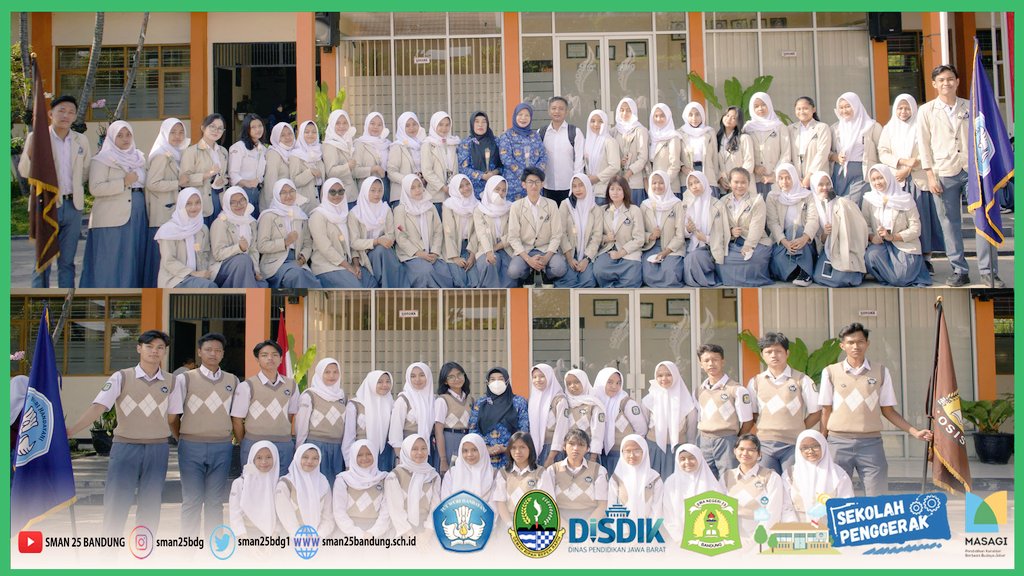 sman25bdg's tweet photo. Pelantikan Pengurus OSIS dan MPK masa bakti 2022-2023. Selamat dan sukses selalu.
#disdikjabar #kcwil7 #sekolahpenggerak #jabarmasagi #JabarJuara #ayosekolah #smahits https://t.co/eWMaJuxfWl