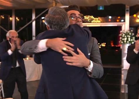 I’m very late to the <a href="/SchittsCreek/">Schitt's Creek</a> Party, but bingeing all 6 Seasons was just what I needed! I knew I would experience hysterical laughter, but wasn’t expecting to shed any tears! We should all be lucky enough to have someone in their life that hugs like David Rose! <a href="/danjlevy/">Dan Levy</a>