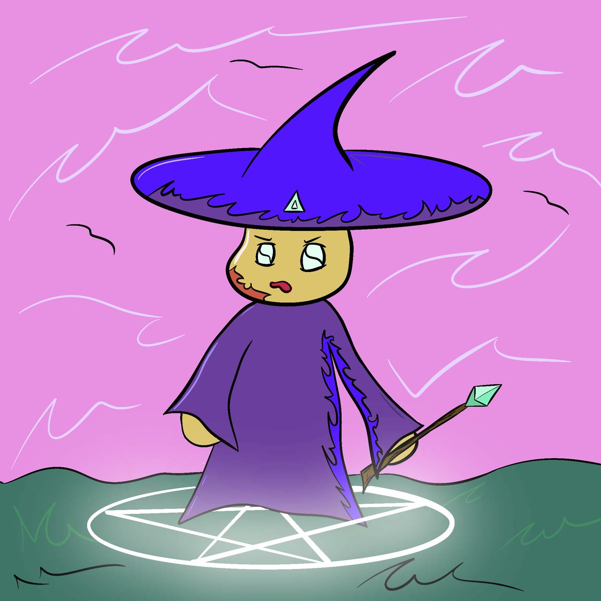 aster_cast's tweet photo. Made this for @SpeechlessZi the CEO of a awizard.eth
#Art #CasterCult https://t.co/rqMt2PKPMM