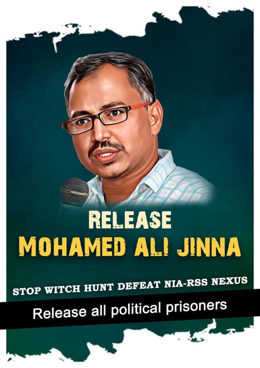 LethueE's tweet photo. STOP WITCH HUNT DEFEAT NIA-RSS NEXUS

RELEASE ALL POLITICAL PRISONERS

#StandwithPopularFront #WeWithPFI #IndiaWithPFI #SupportPFI #StandwithPFI https://t.co/6a6ZM5KDHc https://t.co/lM9I6TTIEE