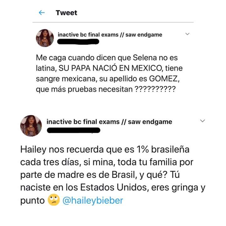 baddideea's tweet image. hailey bieber tiene el derecho de hablar de todo el hate que ha recibido y específicamente de los fans de la ex de su esposo
abro hilo: