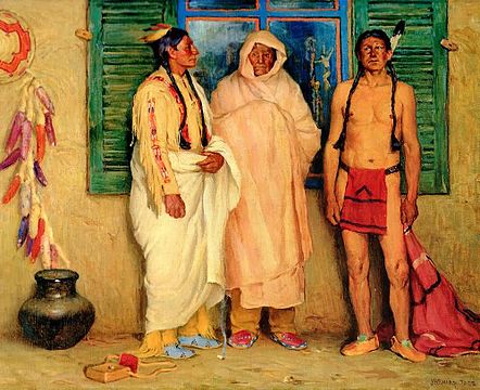 yianniseinstein's tweet photo. Joseph Henry Sharp (September 27, 1859 – August 29, 1953) was an American painter-Three Taos Indians' https://t.co/tJ4PiqNQzJ