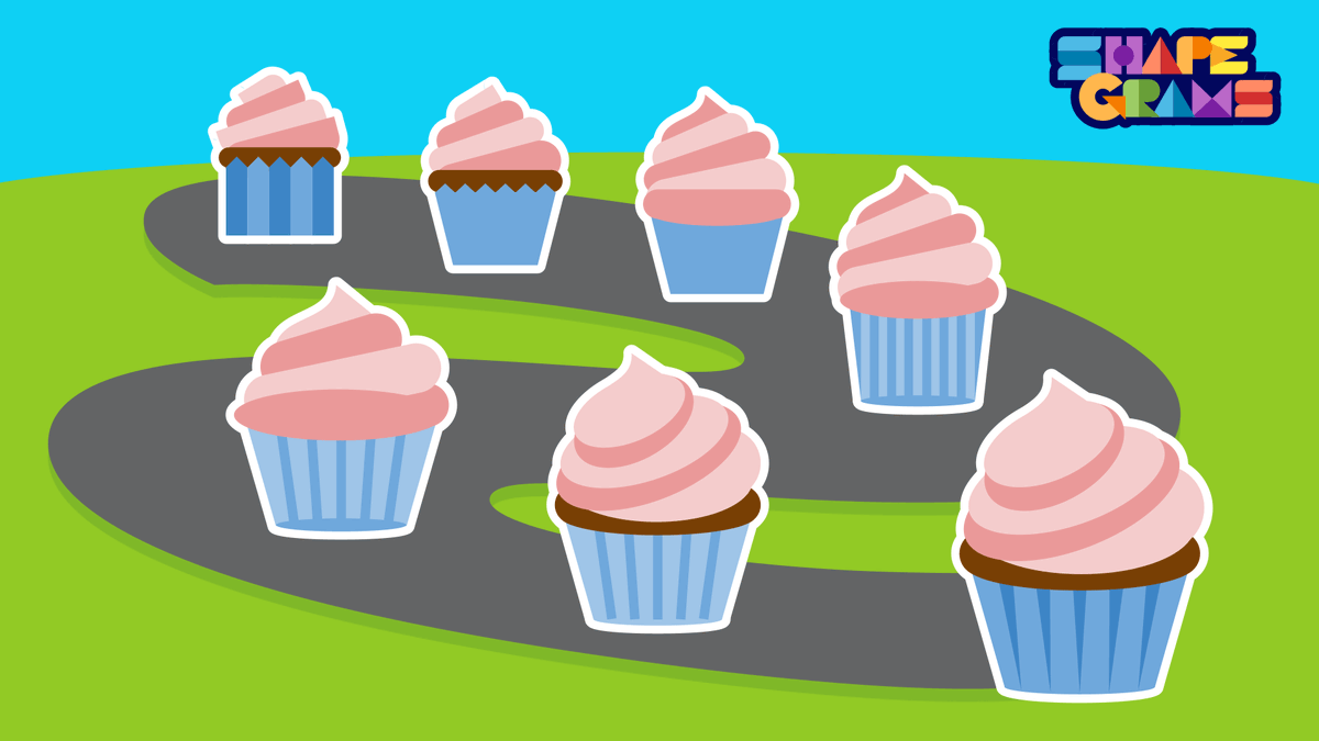 See 7 versions of a cupcake that Tony drew. Read about the improvements he made with each iteration: shapegrams.com/cupcake-iterat… #makered #edutwitter #globalGEG
