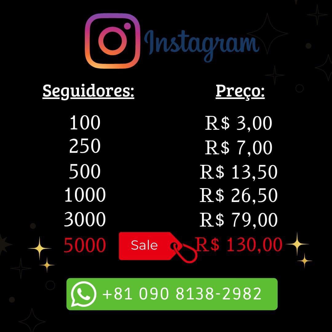 WinderJuniorJP's tweet photo. 🥳🎉Seguidores a partir de R$ 3,00 🎉✨
‼️Super promoção de 5K por R$ 130 ‼️
✅♻️GARANTIA DE 60 DIAS ♻️✅
Chama no WhatsApp 
￼+81 90-8138-2982 
Mais informações no Discord : https://t.co/rNS8JGNcAs #Seguidores #barato #confiavel #Booster https://t.co/ZhIkNaBiH6