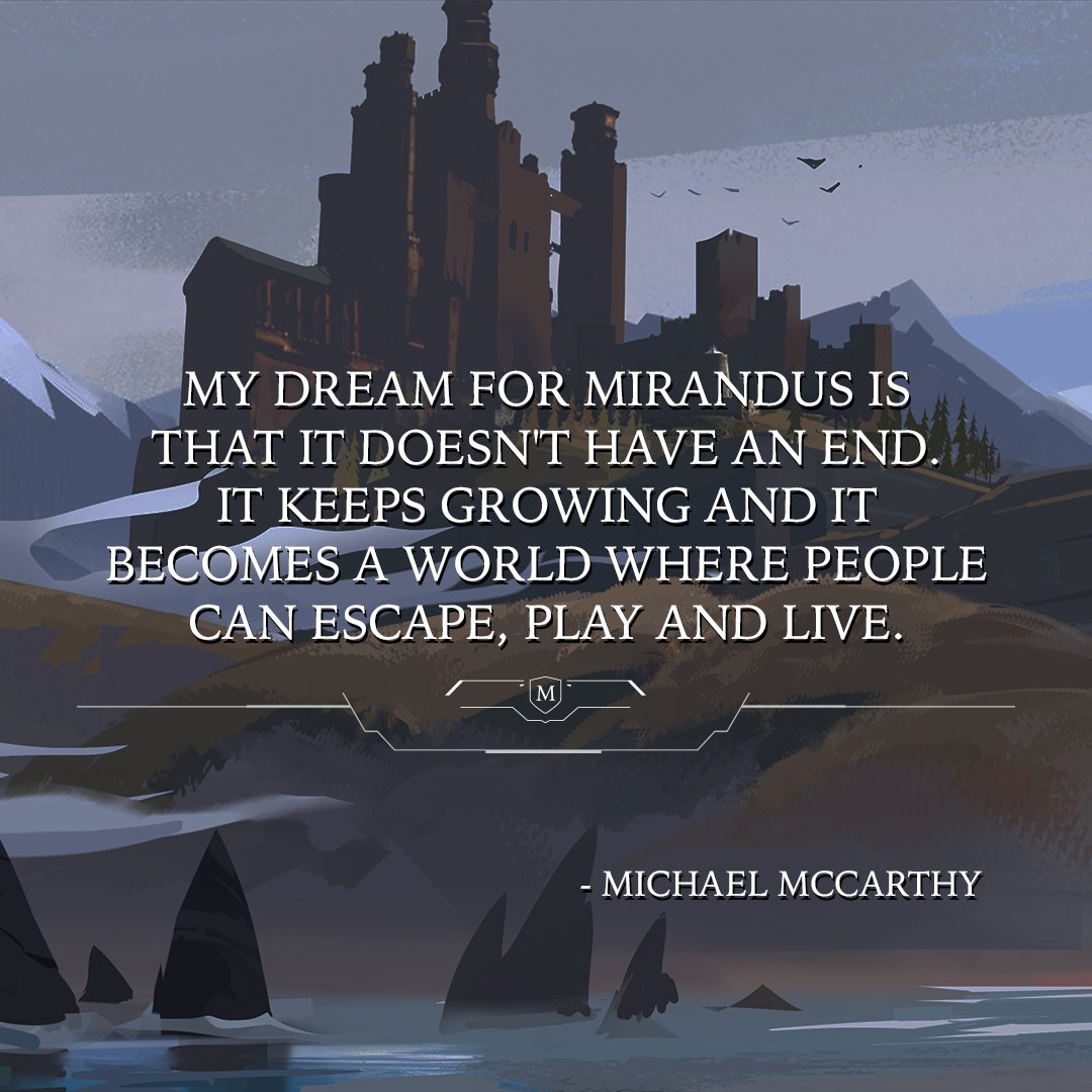 MirandusGame's tweet photo. We're not sure about thee, but this makes us feel excited. Dost thou feel it too? ⚔️ https://t.co/CwmmixMS7E