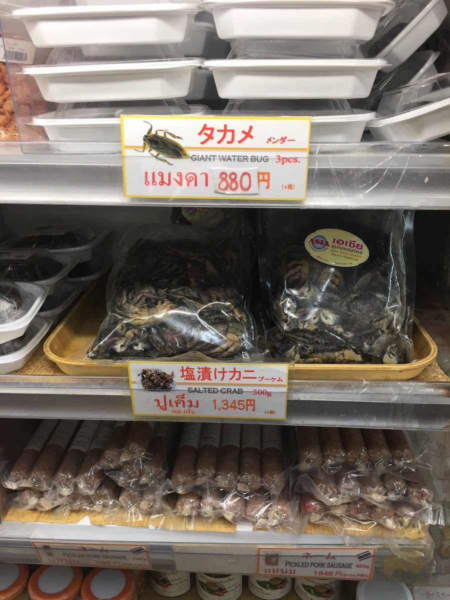 peace04130607's tweet photo. Twitterで教えていただいた新大久保のアジアスーパーストアに行ってきました。何でもあります。でもタイでの値段がまだ記憶から抜けないのでなんでも高い…でもここは日本。早く慣れないと https://t.co/OHV6I5Jgpf