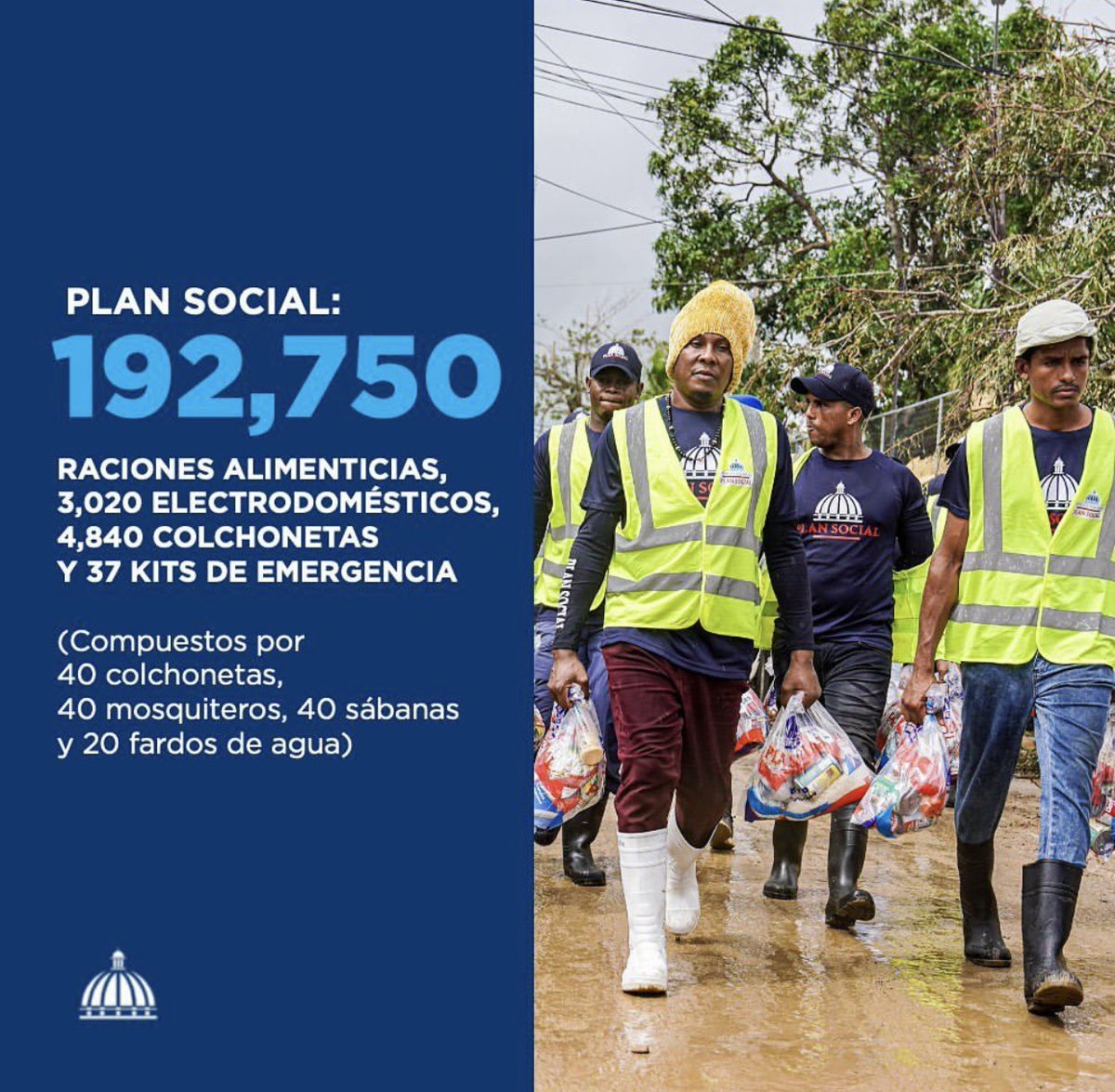 JosePaliza's tweet image. Presidente @LuisAbinader muestra los resultados de una semana de intenso trabajo, restableciendo en tiempo récord los servicios básicos de las áreas afectadas. #HuracánFiona #EstamosContigoRD🇩🇴