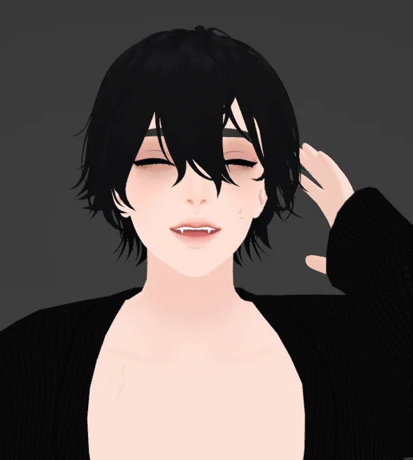 screaming #blender #vrchat 