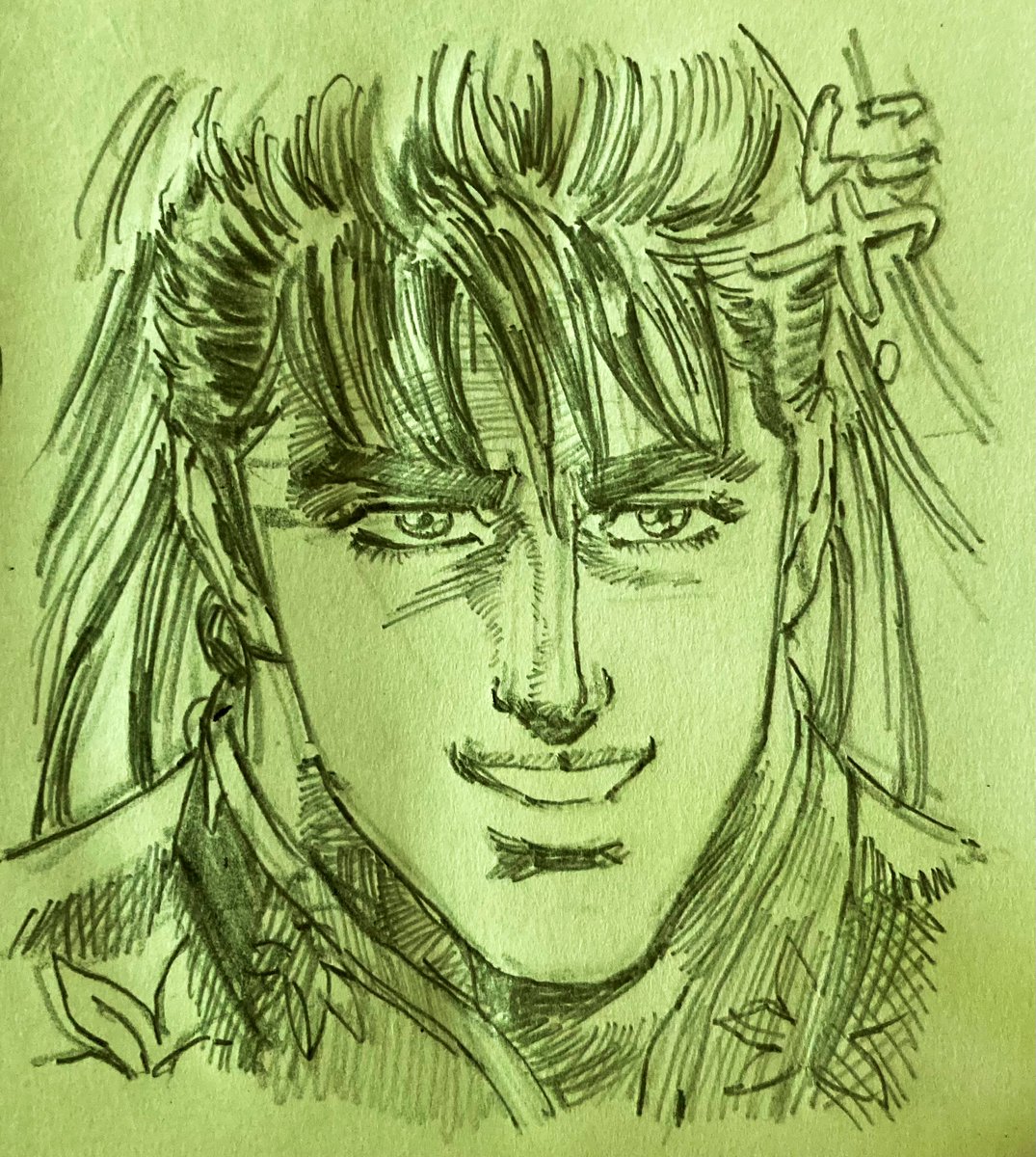 模写
珍しく昼間っから練習 顔だけだからすぐ終わるんやけどね 