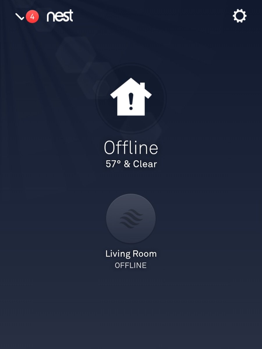WyldOne91's tweet photo. @madebygoogle I've factory reset. I've reached out to support which resulted with, "factory reset it again." I've also waited for the most recent update which took MONTHS to receive. And still, it always shows offline on the app when the thermostat itself says it's connected. https://t.co/v6W9bgiWEA
