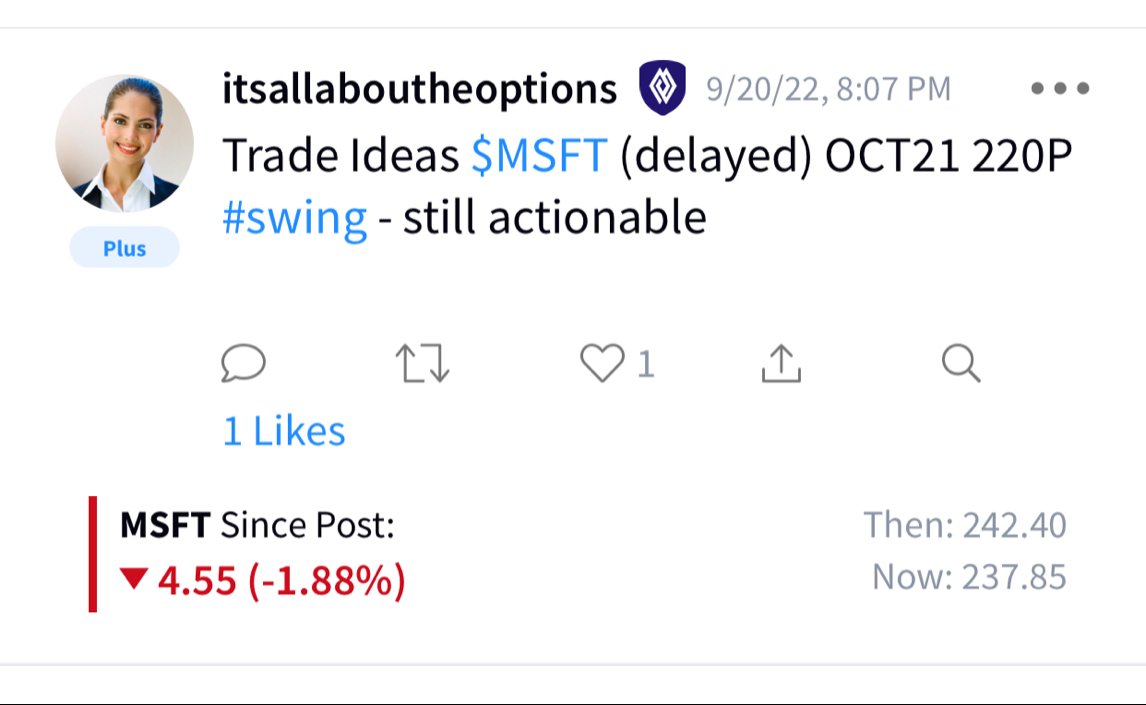 $MSFT more likely than not