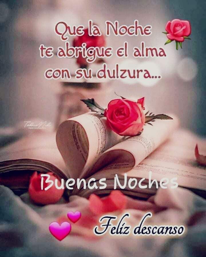 Llegó la hora de ir a descansar buenas noches