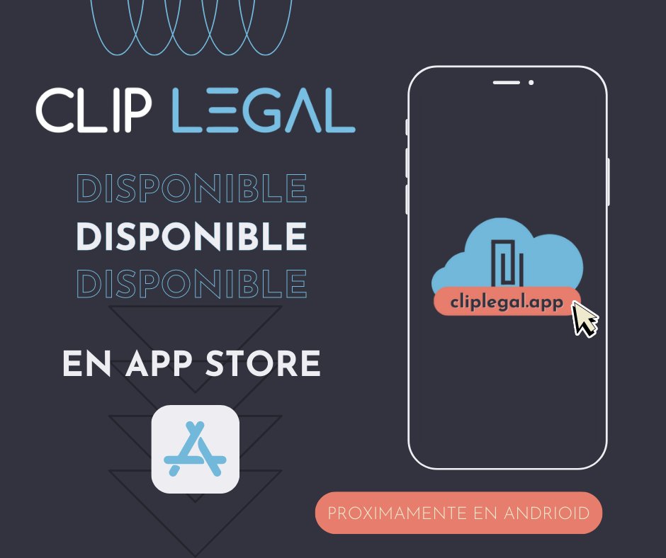 legal_clip's tweet photo. Por fin podemos compartirte la noticia, ya estamos disponibles en APP STORE 🤩
Te dejamos el link para que vayas a descargarla directamente en este momento: https://t.co/fPb3GkWifI 📲
#ClipLegal #Mxl #abogados #profesionistas #oficina #app #practicidad #eficiencia #moderno https://t.co/DZNozmAZjO