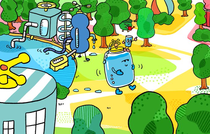 [work]
商業施設アリオのサイトで展開されている
「みらいたうん〜SDGsとユカイな17のなかまたち〜」毎月1話ずつミニ絵本などを担当しています。
5話目の主役は
[目標6:安全な水とトイレを世界中に]のキャラクター
タンピー・コッピーでした。

https://t.co/WTFPM8KVl9 