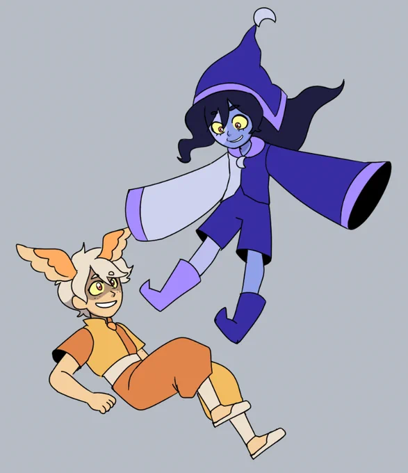 I took creative liberties when putting them in the universe 
