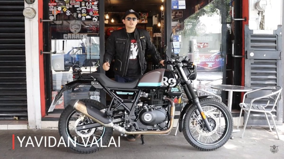 Llegó un video más de #MotoretteTV Ahora con el buen <a href="/Yavidanoficial/">Yavidan Valai</a> probando la <a href="/royalenfield/">Royal Enfield</a> #Scram411 Acompáñennos aquí: 👉🏻 youtu.be/EZoiKz7Msks