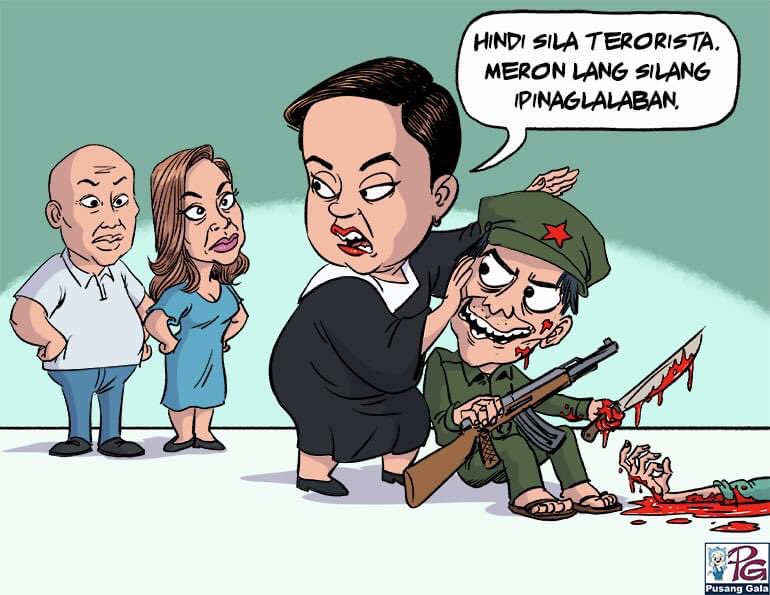 aicragleoj's tweet photo. Paano madam yung mga Indigenous leaders at mga inosenteng tao na pinatay nila? #NTFELCAC #NPATerrorist https://t.co/hk5zJ9XiSb