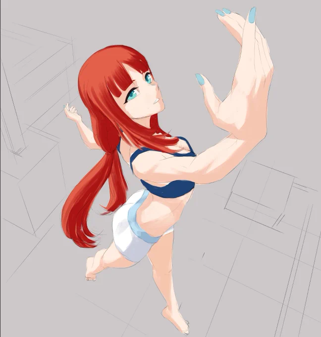 There are dozens of unfinished/abandoned drawings scattered all over my files. Here's a few of them 