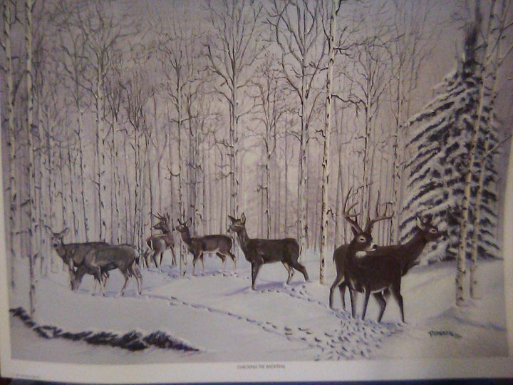 LPimental21's tweet photo. Featured Art of the Day: "Checking The Backtrail". Buy it at: https://t.co/zbLMjD7GoF https://t.co/IgYLWaRiRh