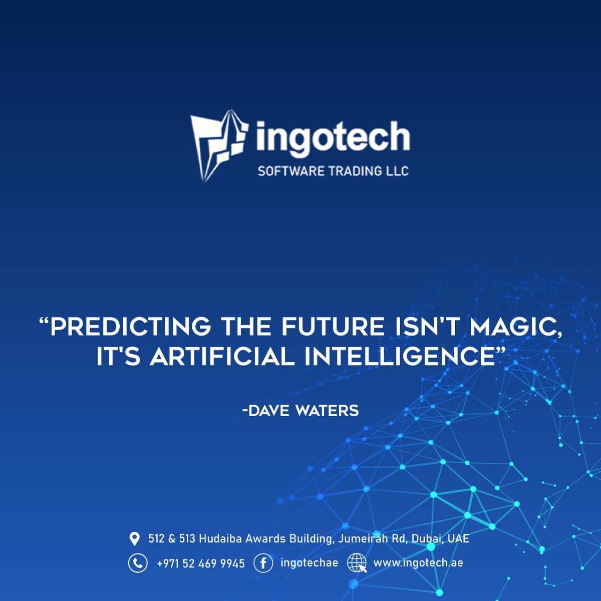 IngotechT's tweet photo. The goal of AI is to provide software that can reason on input and explain on output.
#ingotech #ingotechsoftwaretrading #trading #technology #software #artificialintelligence #ai #algorithm #problemsolving #business https://t.co/xdjHnsvZh1