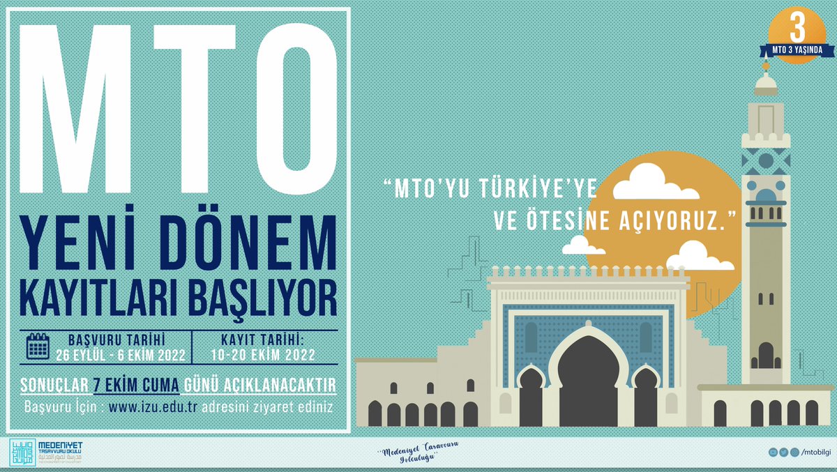 zaimuniv's tweet photo. “MTO Yeni Dönem Başvuruları Başladı”

Başvuru için: https://t.co/oWbcaPIxfV

@MtoBilgi

@yenisafakwriter https://t.co/shzmAVpzHM