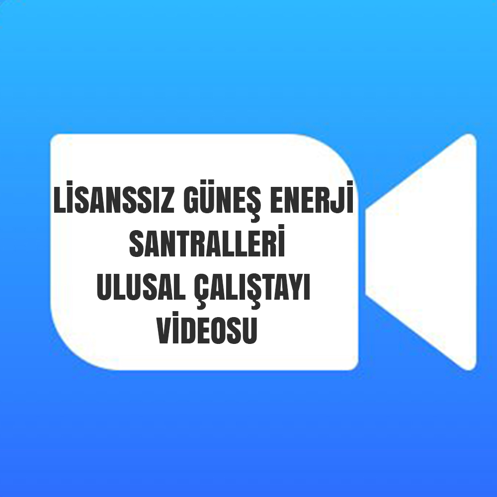 Lisanssız Güneş Enerji Santralleri Ulusal Çalıştayı videosu yayınlandı.

emo.org.tr/genel/bizden_d…

#emoankara <a href="/Gazi_Universite/">Gazi Üniversitesi</a> #EPDK <a href="/eif2050/">EIF Enerji Kongresi ve Fuarı</a>
 <a href="/serefsagiroglu/">seref sagiroglu</a> <a href="/hbilge_algin/">Hatice Bilge Algın</a> <a href="/TuncayLamci/">Tuncay Lamci</a> <a href="/DrErdal_Irmak/">Erdal Irmak</a>  <a href="/GunesderD/">Güneşder Derneği</a> <a href="/ciseldi/">Av. Çiğdem Şelli Dilek</a>
<a href="/GunderSolar/">GÜNDER</a> <a href="/kutaykaleli/">Kutay Kaleli</a>