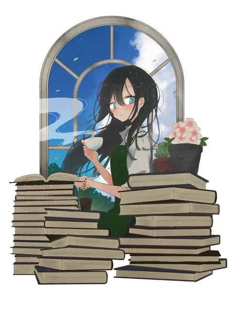 pixivから引っ張り出してきた絵。1枚目これ本全部手書きだぁ……いつかリメイクしたい。 