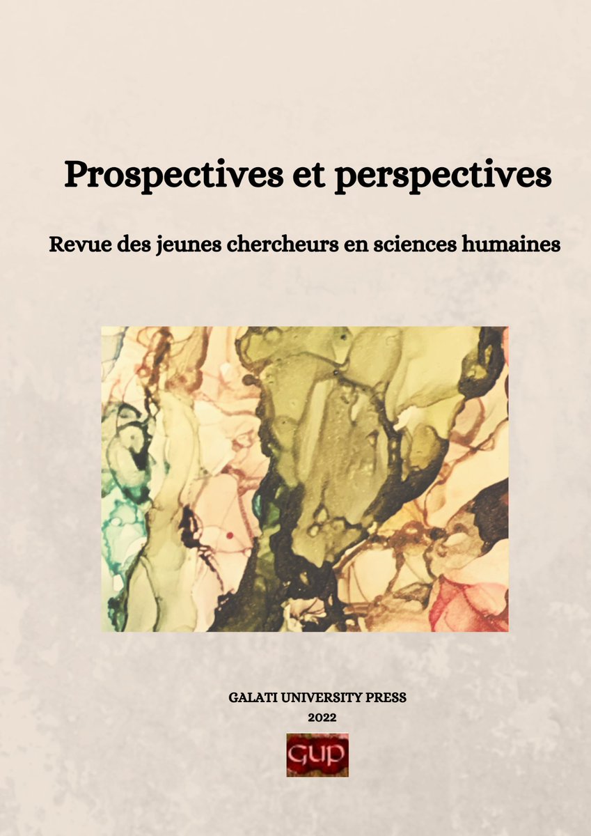 fabula's tweet photo. Prospectives et perspectives. Revue des jeunes chercheurs en sciences humaines (Roumanie) https://t.co/Ua1Kweo9Df https://t.co/8IAYE8ovM4