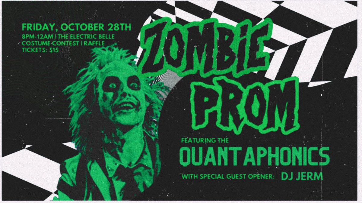 quantaphonics's tweet photo. 🔗 Ticket link in bio! 🧟‍♂️ https://t.co/hlkFJAoKeg