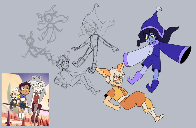 hey guys do u like what I did for my midterm examsmy teacher was like "you have to put a character on a show and imitate its style"and I was like :O I DO THAT IN MY FREE TIME 