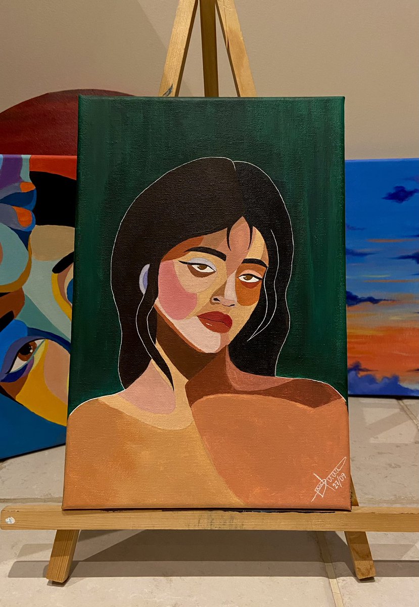 _Rix96's tweet photo. —Bella
So happy with how it turned out ♥️ 
#painting https://t.co/QBEw8cq6q4