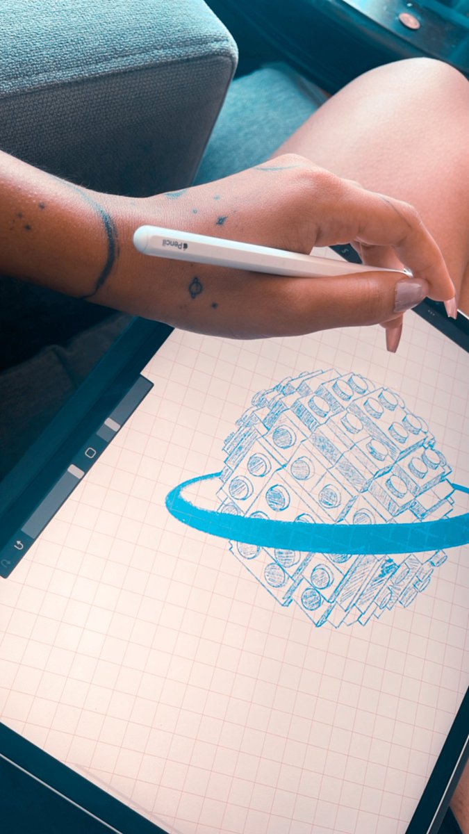 artbysammarie's tweet photo. the sketch vs the final
#intothecosmos ✨🪐 https://t.co/0tO6tGF82L
