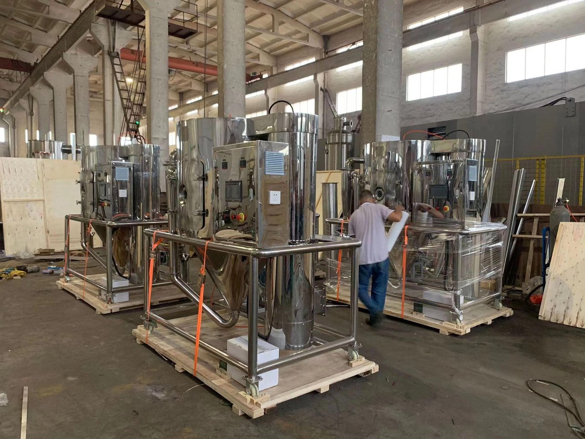 TOPTIONChris's tweet photo. spray dryer from TOPTION company chris@toptionlab.com
0086 13384921389

#dryingmachine #spraydryermilkpowder #dryingequipment #powdermaking https://t.co/IAOLVm11F0