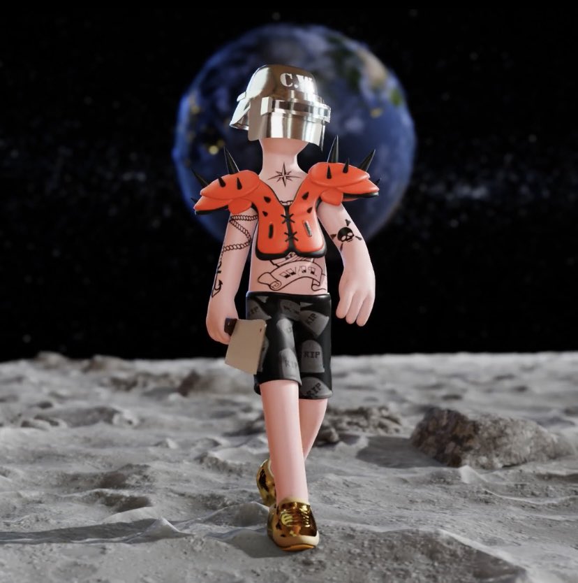 cryptoverlordx's tweet photo. My new #CryptoWalker 🔥🔥🔥
Catch me in #WalkerWorld w/ my jetpack on, rockin a flamethrower 😈
#NFTcollector #NFT #Metaverse #UE5 #FullyRigged #NFTavatar #NFTs #crypto #OriginalGold #Web3 #P2E #W3B https://t.co/v4es7KntB2