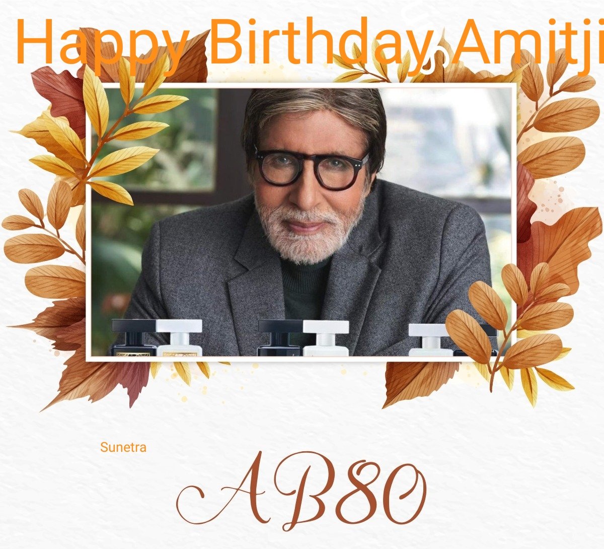 GangulySunetra's tweet photo. #14DaysToAB80
#53ShiningYearsOfAmitabhBachchan
๐ฅ๐ฅ๐ฅ๐ฅ๐ฅ
๐๐๐๐๐๐๐ ๐๐
#LongLiveAmitabhBachchan
One n Only #ShahenShah ๐ฅ๐ฅ๐ฅ https://t.co/A7OVt8DvXe