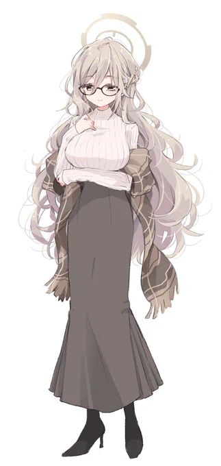 私服妄想アカネ #ブルアカ 