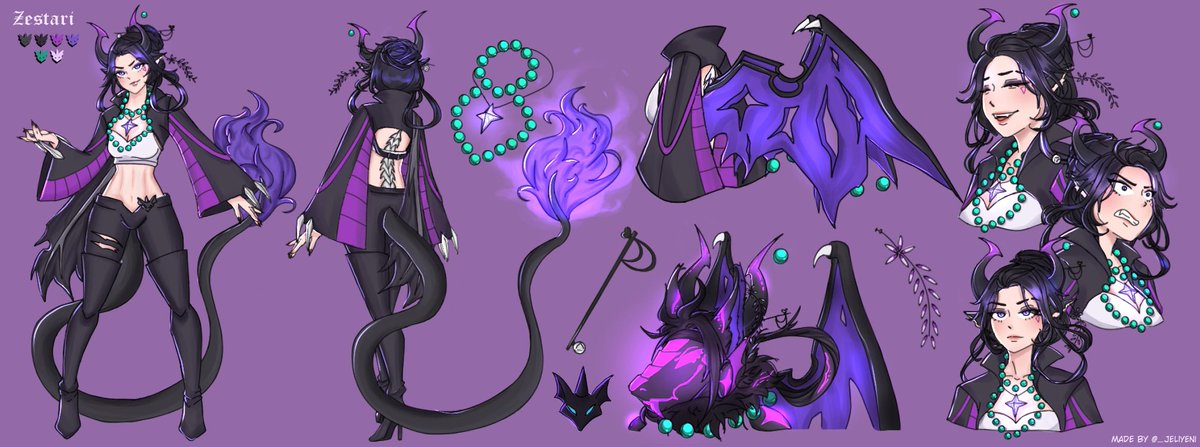 ZestariVT's tweet photo. 💜 Heya I’m Zestari, An Enderdragon Queen who’s been corrupted by something sinister… Won’t you travel across dimensions with me~? 💜

💫Twitch: https://t.co/RhuIXo0FJ7
💫Art: #ZestyArts / 🔞 #LemonZesty

#ENVtuber #Vtuber #VTuberUprising https://t.co/n745az5pGm