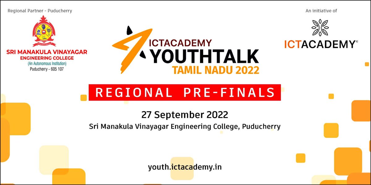 SMVEC2's tweet photo. #smvec #ICTACT #youthtalk #Reginal #prefinal #puducherry https://t.co/zIjMTvVEug