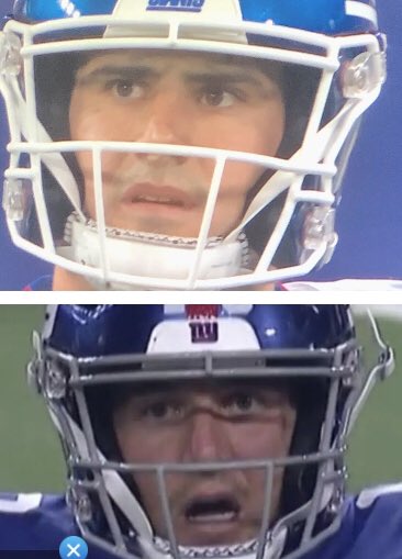 #nygiants Danny Dimes throwing off some serious “Confused Eli” vibes.  #eagles #flyeaglesfly